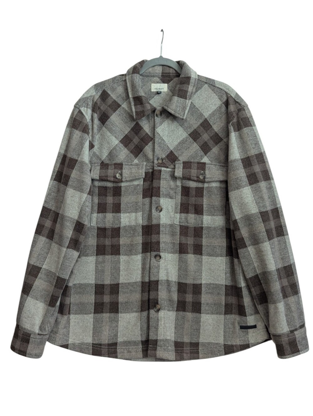 Civil Society Plaid Shaket Flannel Heavyweight Shirt Jacket Size XXL